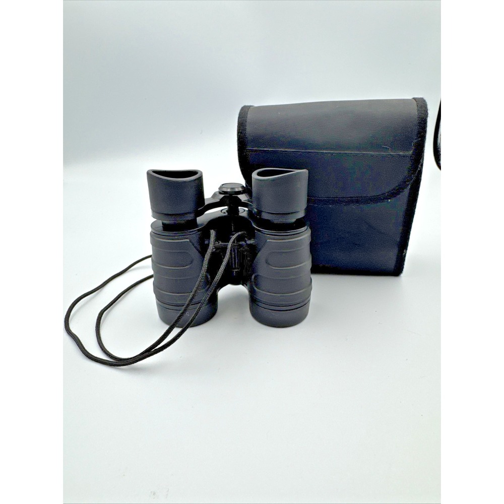 Binoculars 4X30 Compact, Black‎ Neck Strap And Carry Case